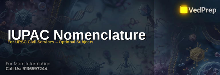 Ultimate IUPAC nomenclature rules guide for UPSC Chemistry Optional with VedPrep