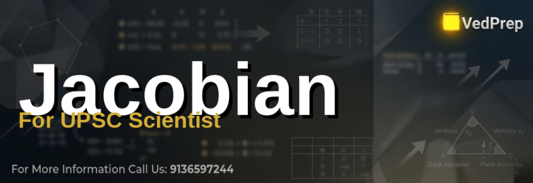 Understanding the jacobian determinant for UPSC Scientist exam preparation with mathematical formulas