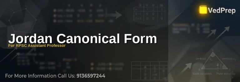 A detailed visual explanation of Jordan Canonical Form For RPSC with matrix blocks and eigenvalues