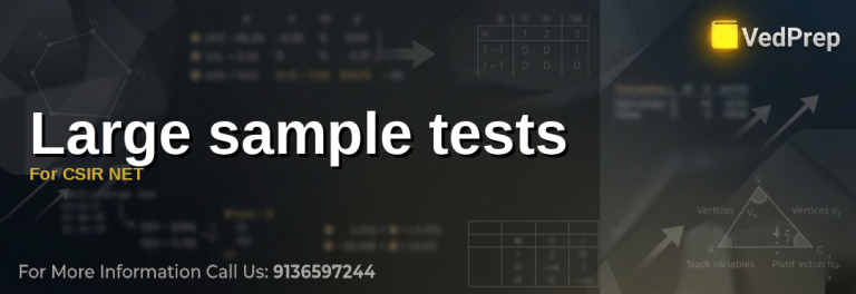 Large Sample Tests