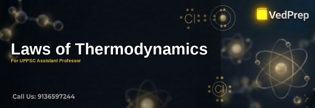 Master the four thermodynamics laws for UPPSC 2024 exam success with detailed explanations and examples