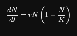 logistic growth equation