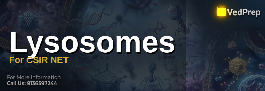 Lysosomes For CSIR NET