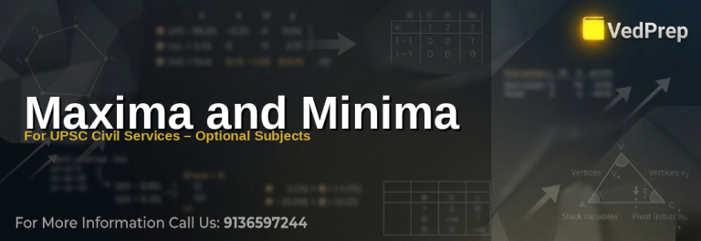 maxima and minima for upsc explained – VedPrep exam preparation guide