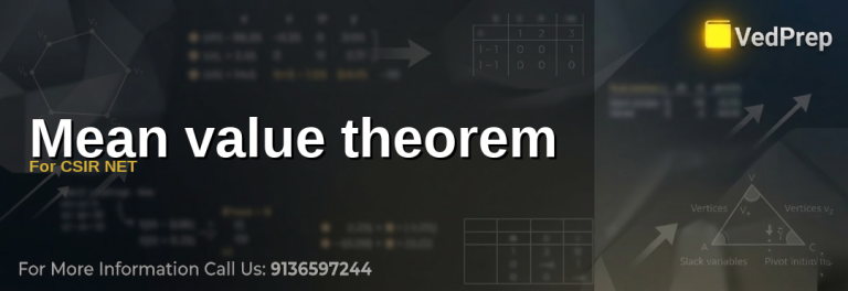 Mean Value Theorem