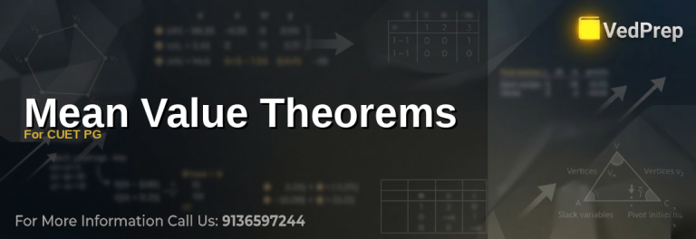 mean value theorems for cuet pg