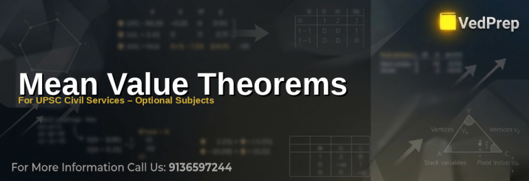mean value theorem strategies explained – VedPrep exam preparation guide