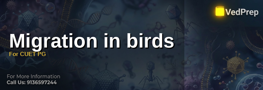 Migration in birds For CUET PG