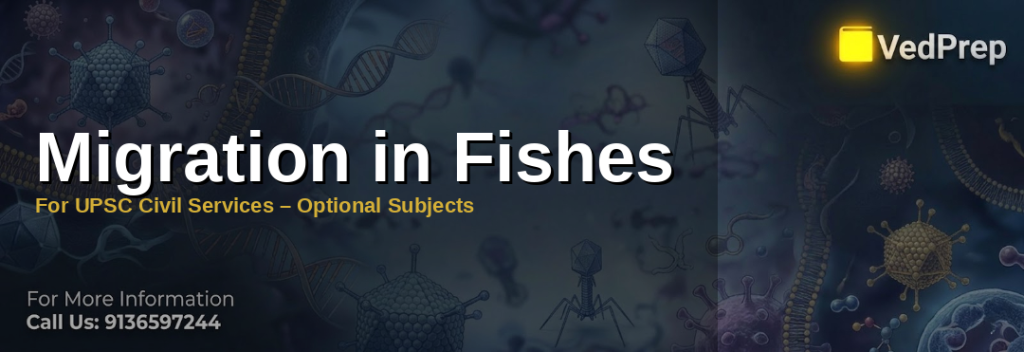 Scientists studying fish migration patterns in aquatic ecosystems for UPSC Civil Services preparation