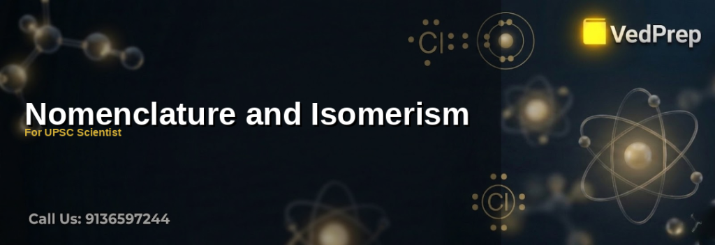 Mastering organic nomenclature rules for UPSC Scientist preparation with IUPAC naming conventions and isomerism examples