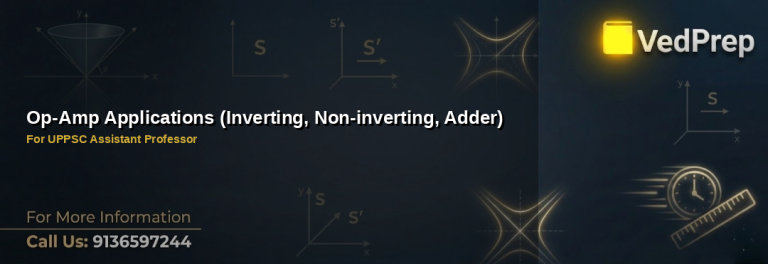 op amp applications explained – VedPrep exam preparation guide