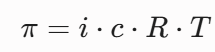 osmotic pressure