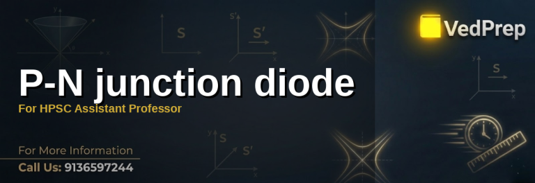 A detailed schematic diagram illustrating the working principle of a p-n junction diode with labeled P-type and N-type regions