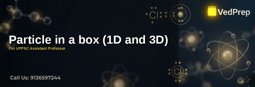 particle in a box explained – VedPrep exam preparation guide