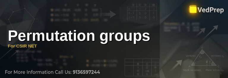 Permutation Groups