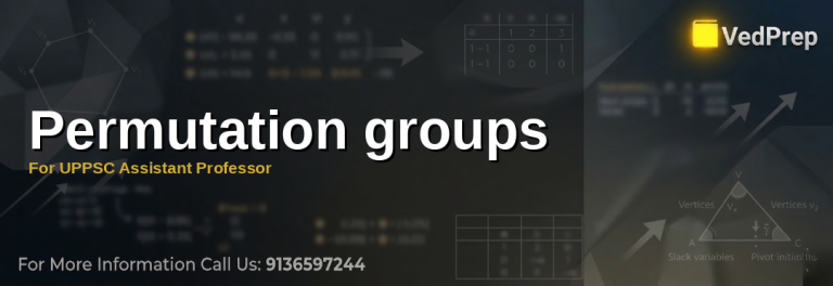 A mathematician analyzing permutation groups on a whiteboard with mathematical symbols and equations