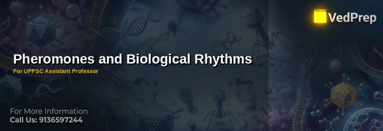 Understanding pheromones and biological rhythms for UPPSC Assistant Professor exam preparation