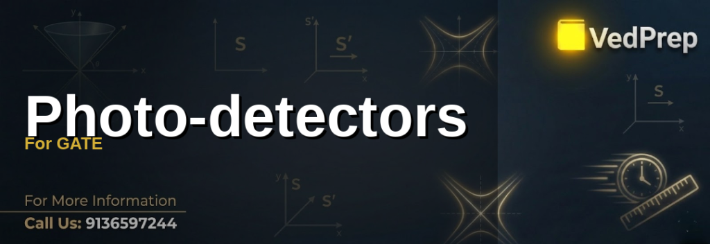 Illustration of different photo detector types used in GATE electronics preparation