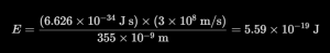 plug in the number