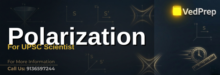 Understanding polarization in electrodynamics for UPSC Scientist preparation with key formulas and applications