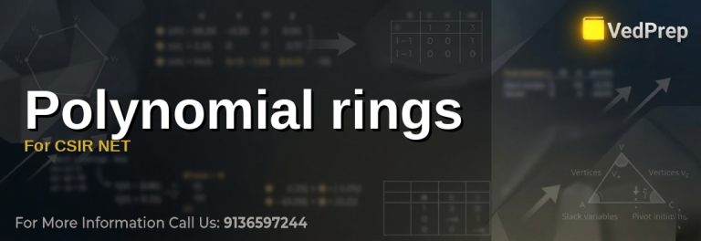 Polynomial Rings