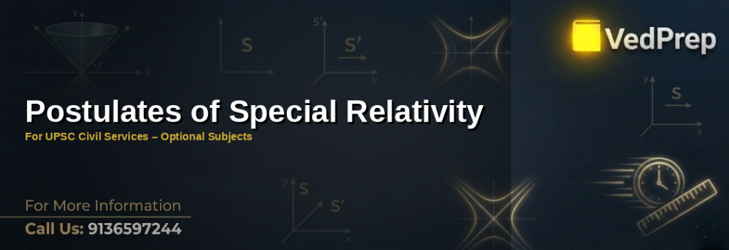 A scientist studying the fundamental postulates of special relativity with equations and spacetime diagrams
