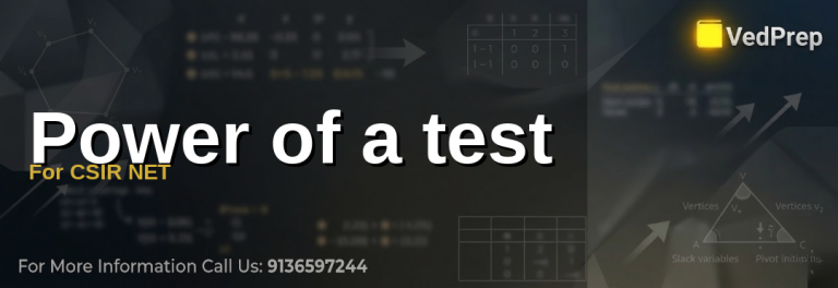 Power of a test