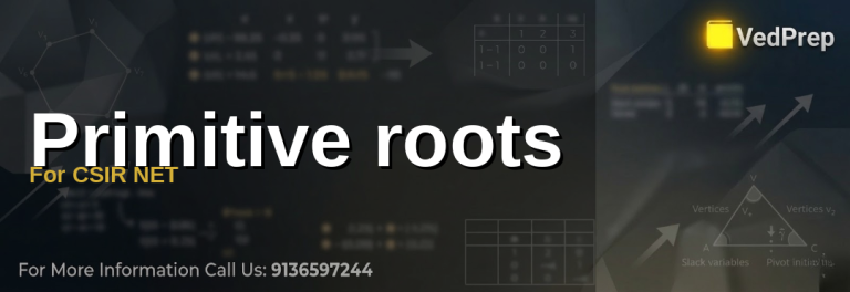 Primitive roots