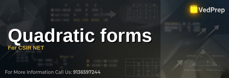 Quadratic Forms