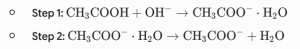 reaction steps