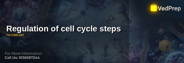 Regulation of cell cycle steps