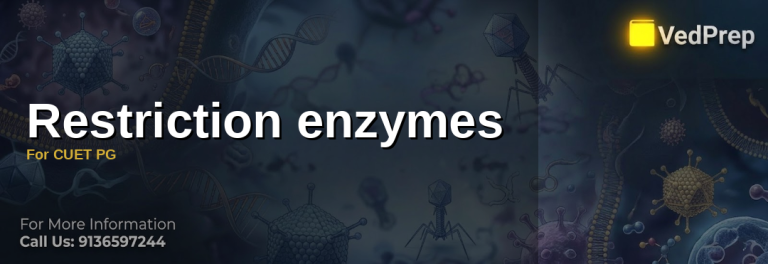 Restriction enzymes For CUET PG