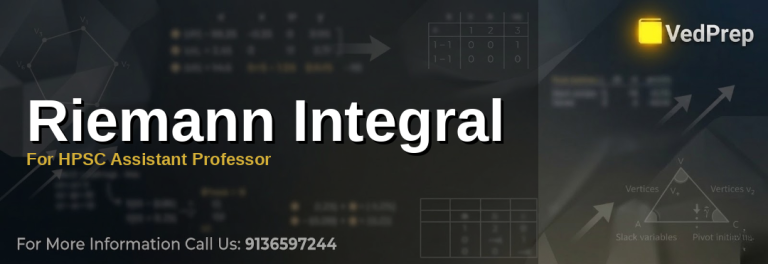Understanding the Riemann Integral: Key Concepts for HPSC Assistant Professor Exams