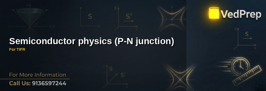 p-n junction physics explained – VedPrep exam preparation guide