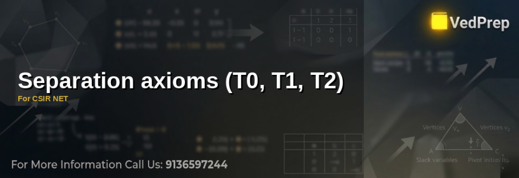 Separation Axioms