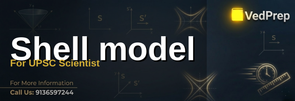 shell model for UPSC Scientist explained – VedPrep exam preparation guide