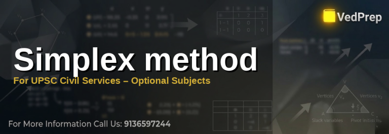 Step-by-step guide to mastering the simplex method for UPSC Civil Services Optional exams