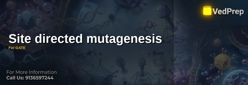 Site Directed Mutagenesis