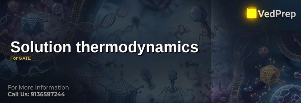Solution thermodynamics