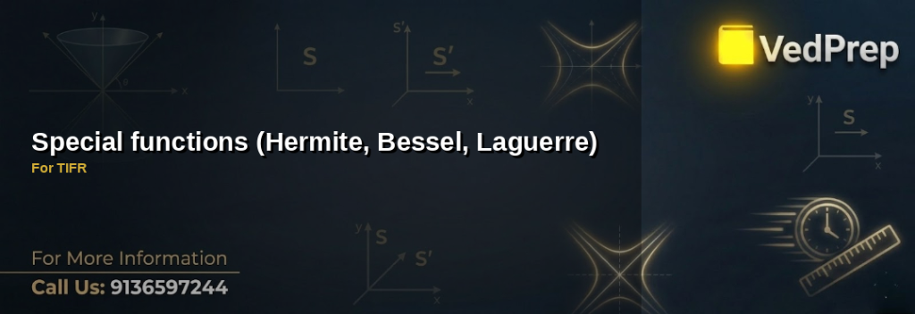 special functions Hermite, Bessel, Laguerre explained – VedPrep exam preparation guide
