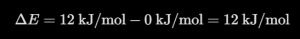 specific energy values