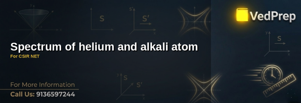Helium spectrum rules for CSIR NET: Understanding atomic transitions and selection principles
