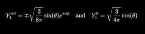 spherical harmonics