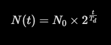 standard exponential doubling