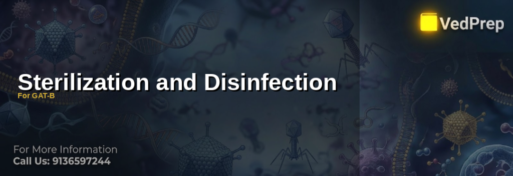 Essential sterilization techniques for microbiology lab preparation in GAT-B exams