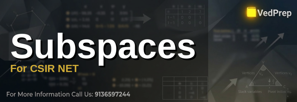 Subspaces
