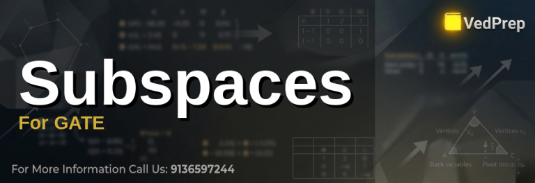 Subspaces For GATE