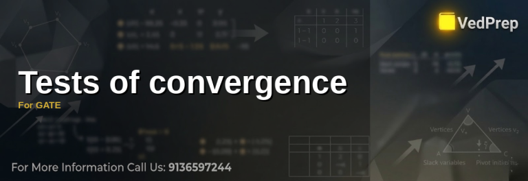 Tests of convergence