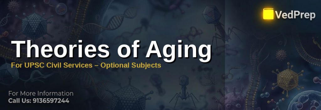 Aging theories explained: cellular mechanisms and biological processes for UPSC optional subjects preparation