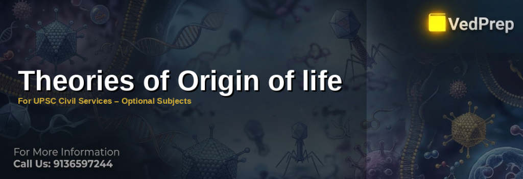 Scientists studying early Earth conditions to explain origin of life theories for UPSC preparation